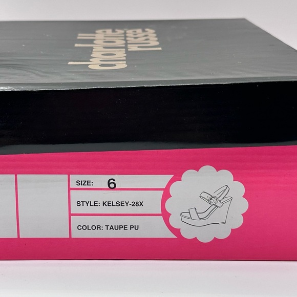 Charlotte Russe KELSEY-28X Women’s Wedge Sandals size 6 - Picture 9 of 10